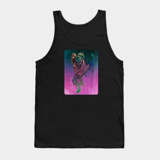 Holographic Shadow Tank Top